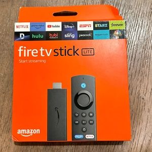BRAND NEW,  2022 Release Amazon Fire TV Stick Lite with Alexa Voice Remote.